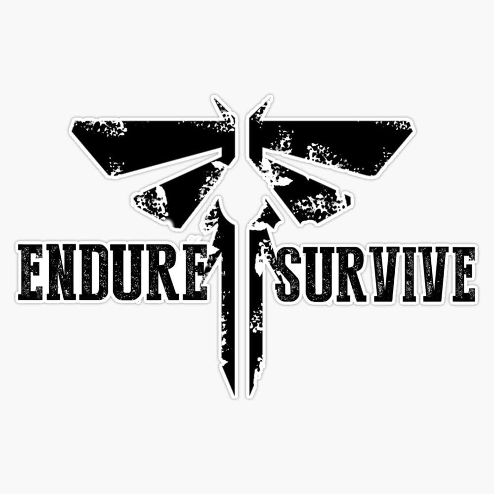 "Endure and Survive" Firefly Emblem Sticker Vinyl
