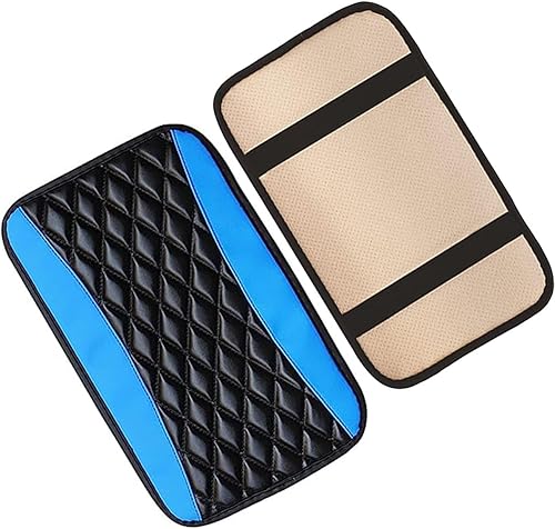 Miniatura 6 de gunhunt 1 funda para consola central de automóvil, de piel sintética, protector de caja de asiento para reposabrazos de automóvil, universal,