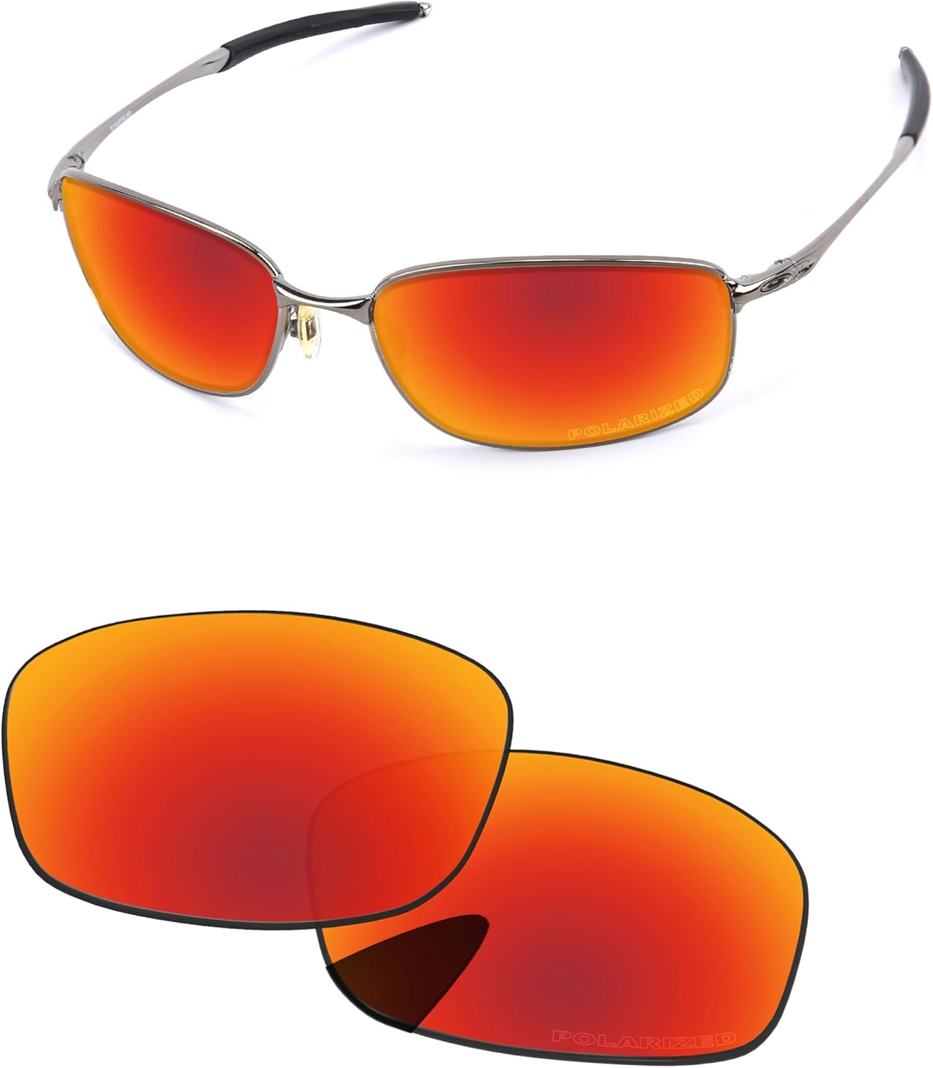 Replacement Lenses for Oakley Taper OO4074 61mm Sunglass