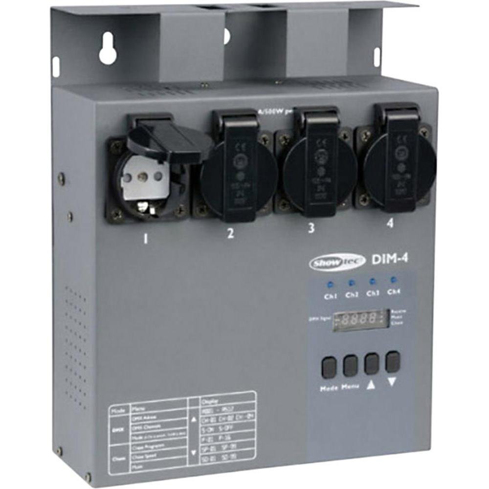 Showtec Dim 4 Dimmer Pack