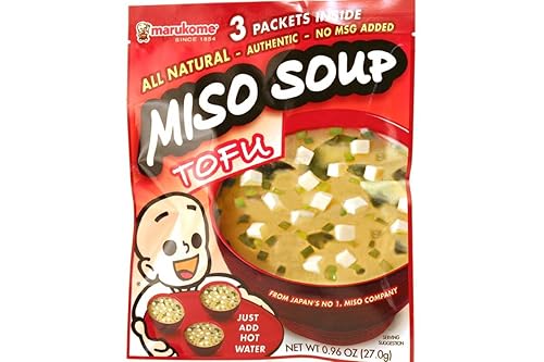 Marukome Mezcla de sopa de tofu Miso Dry 0.96 oz