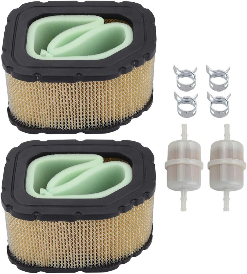 Carkio 5-Pc Maintenance Kit: Air, Oil, Fuel Filter + Spark Plug For John Deere Lawn Tractors
