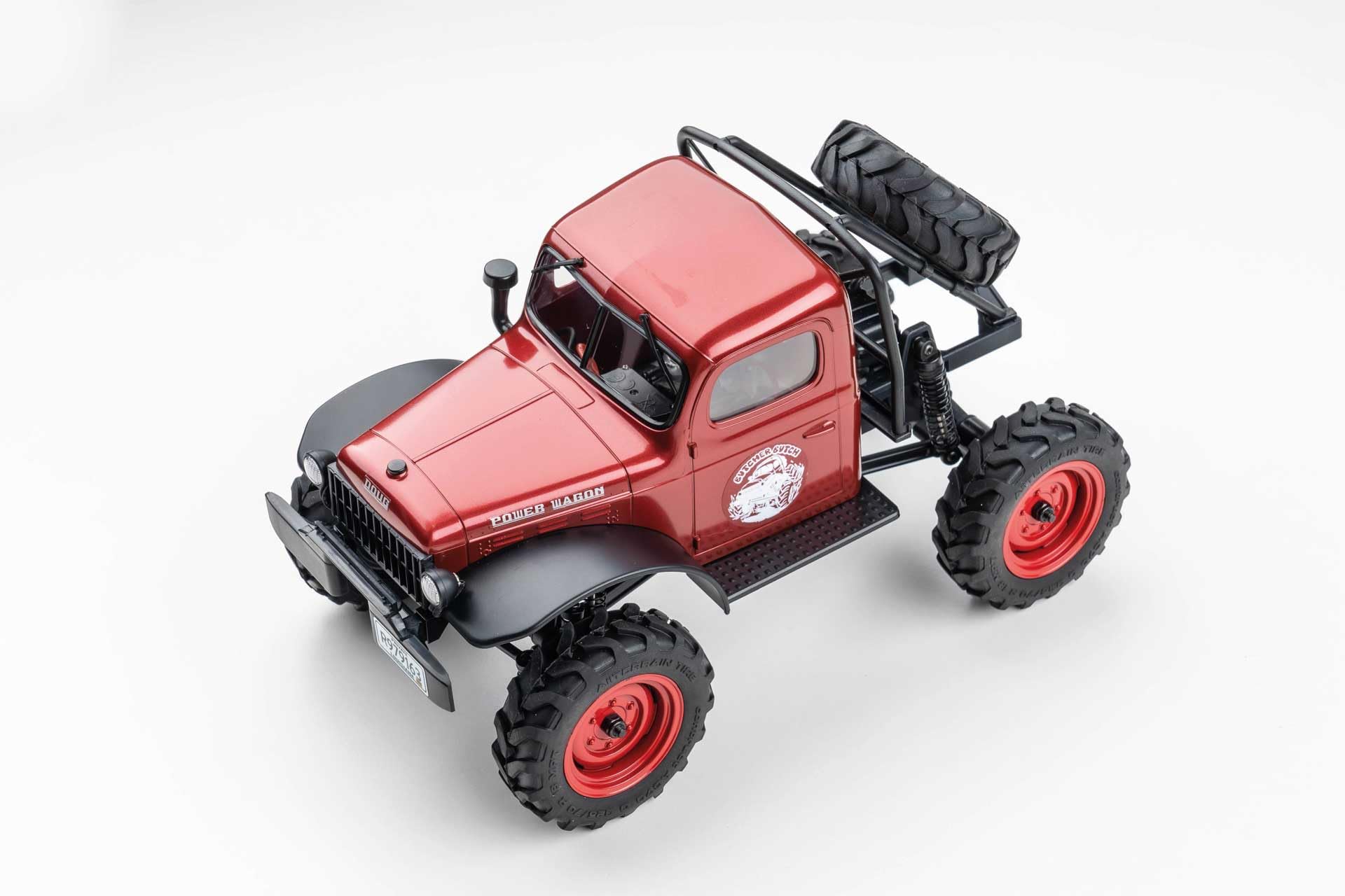 FMS FCX24 Power Wagon Mud-Racer 1:24 rot - RTR 2.4GHz: Amazon.de