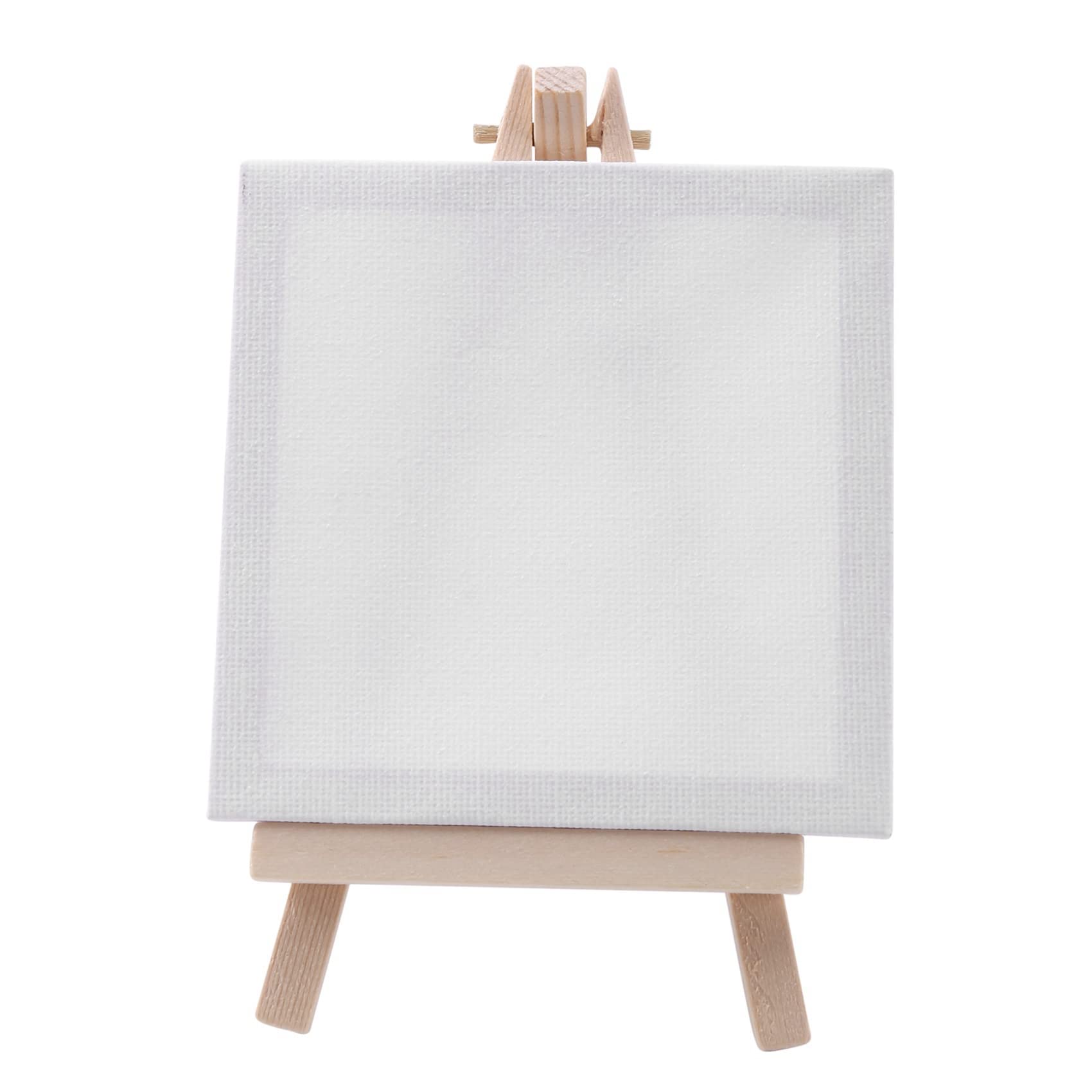 4 x 4 mini smycze ścienne i 8 x 16 cm mini sztaluga zestaw do malowania i malowania, do szkoły studenckiej, 48 opakowań