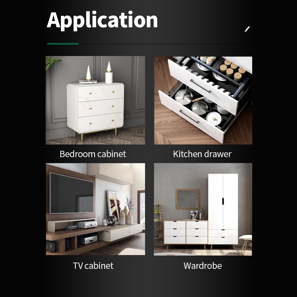 Volo Telescopic Drawer Slides - Push to Open -8 Volo Telescopic Drawer Slides - Push to Open -8