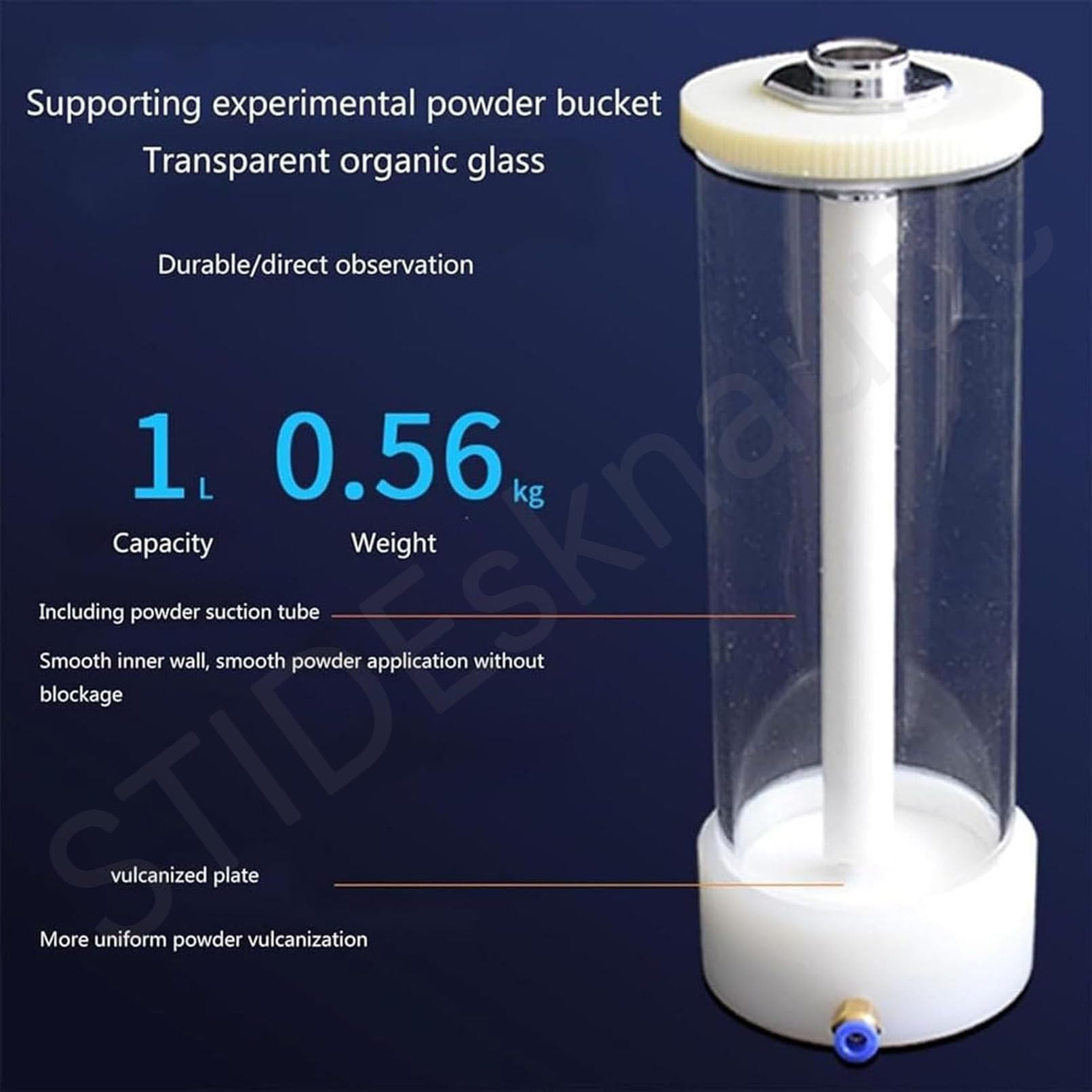 Máquina de Recubrimiento electrostático en Polvo de 1L, con Pistola pulverizadora,para la fabricación de automóviles, maquinaria y revestimientos de jardinería,35W