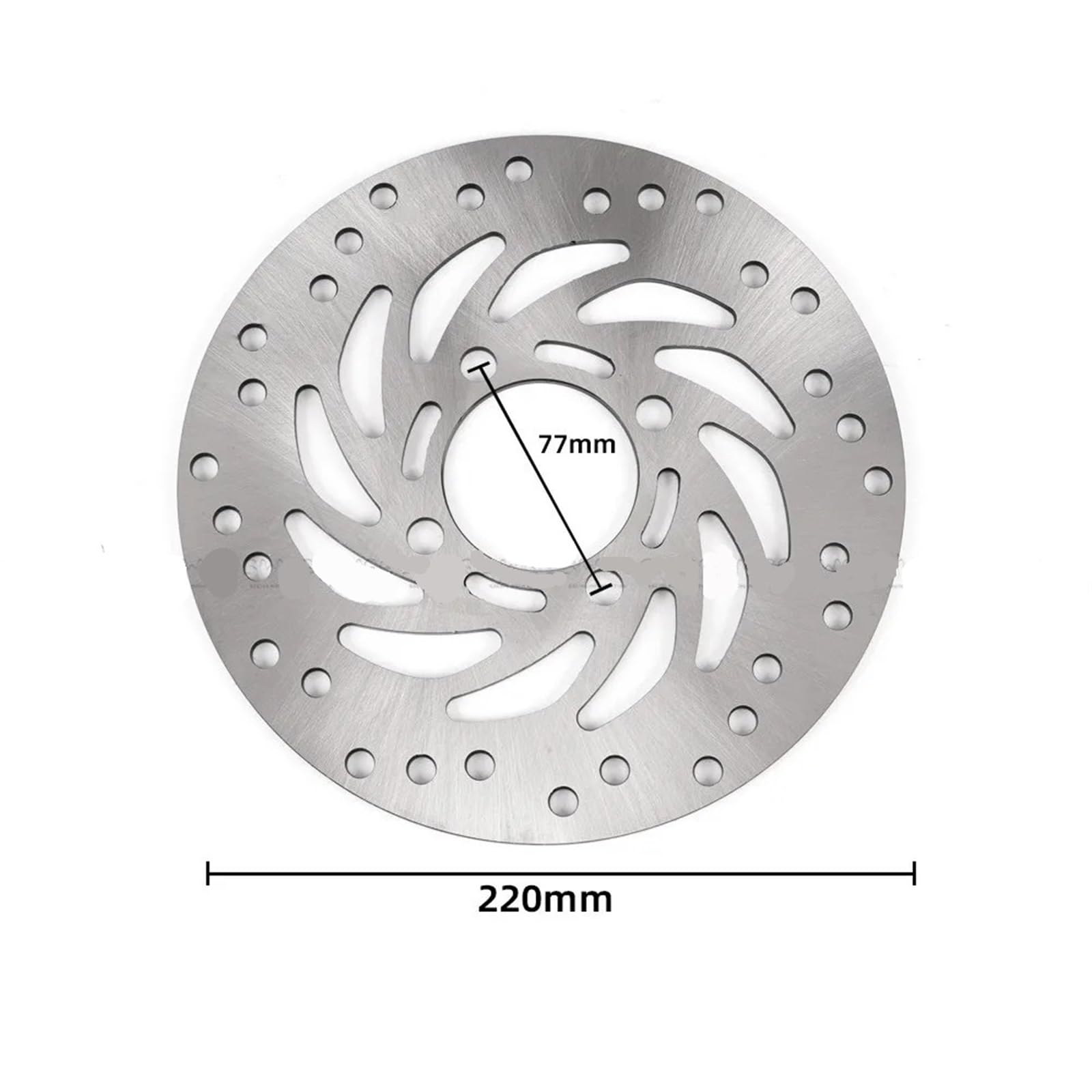 Tarcza hamulcowa przednia motocykla pasująca do Hondy BLADE 125 FI REVO ABSOLUTE 220MM, modyfikacja, pływający hamulec tarczowy Motocyklowe tarcze hamulcowe