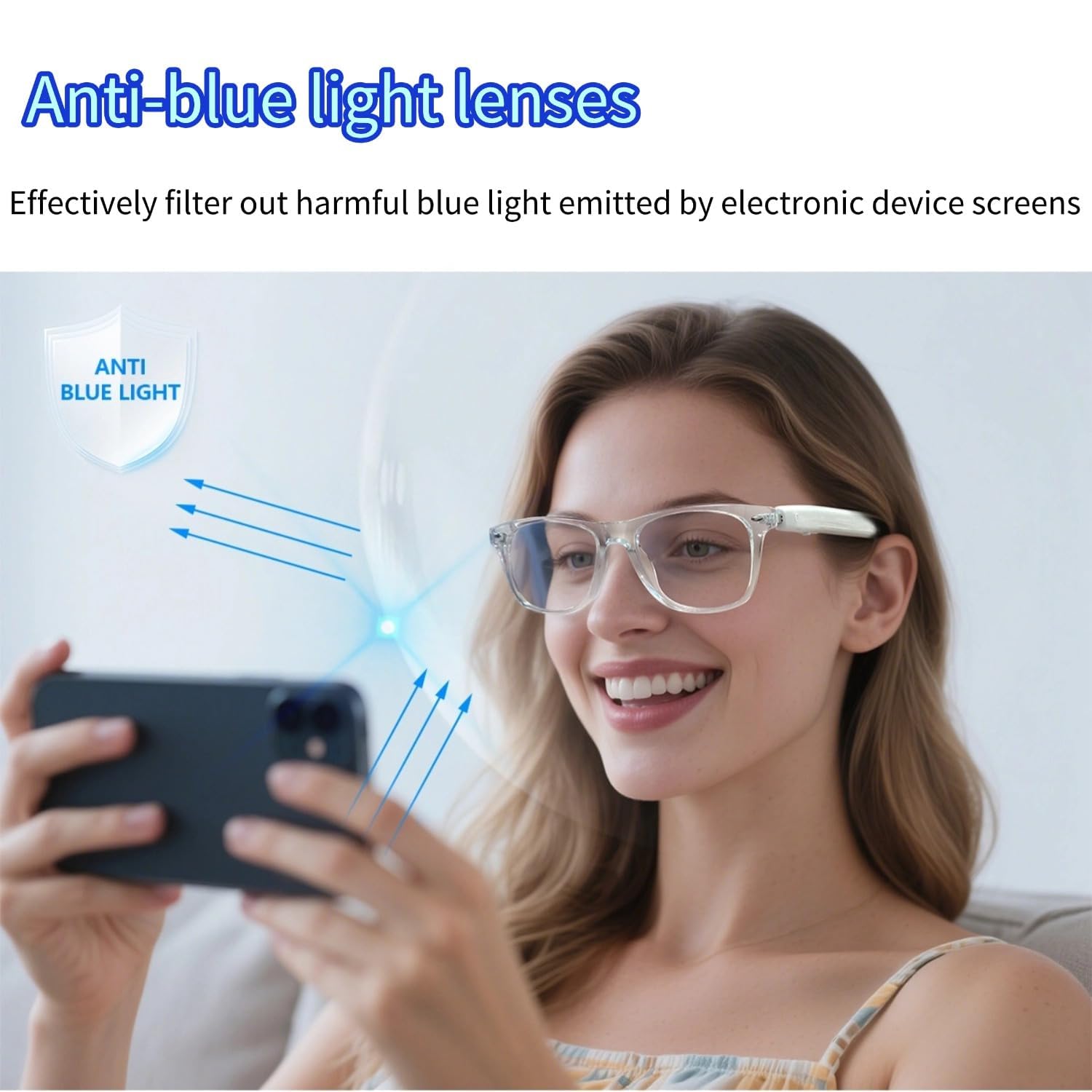 Gafas Bluetooth, Gafas Inteligentes Gafas Traductoras Gafas con IA Smart Glasses Gafas IA Gafas con Bluetooth A