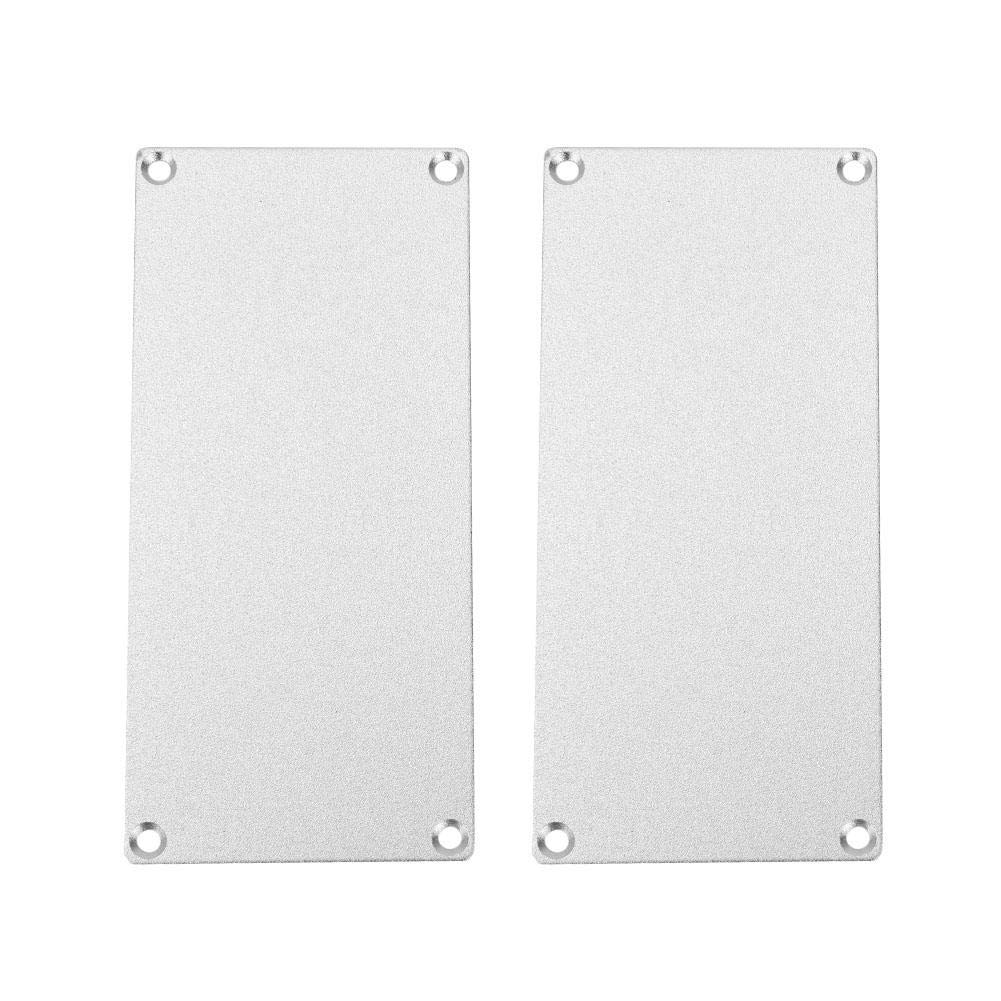 Custodia Protettiva in Lega di Alluminio Scatola per Progetti Elettronici Custodia PCB Board Custodia Elettronica Fai Te Custodia Protettiva Ossidata con Sabbiatura Argento 68x145x250mm