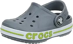 Sandália crocs crocband logo navy/pepper
