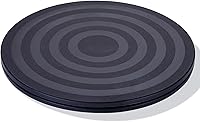 Eichzer 8 Inch Heavy Duty Lazy Susan Turntable Organizer with Steel Ball Bearings - 360° Rotating Stand for Plants, Crafts, Models, TV, Monitor (15 lbs Capacity)