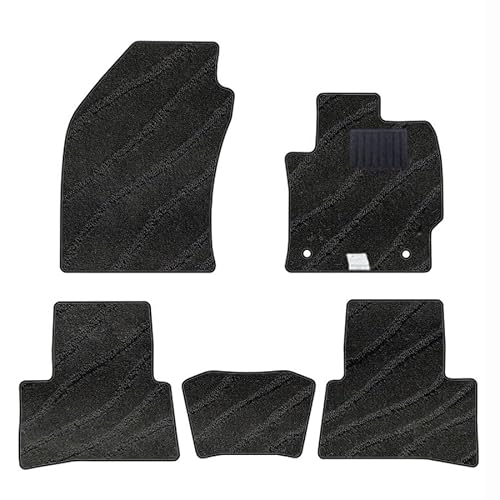 カローラクロス フロアマット 互換品 ZVG11/15・ZSG10 R3/9〜 エレガントグレード (エレガントウェーブブラック)