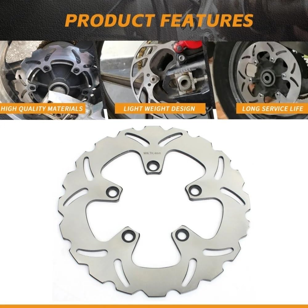 przednia tylna tarcza hamulcowa Pasuje Do Suzuki Bandit GSF 600 / S 00 01 02 03 04 GSX750F 98-02 SV 650 1999-2002 Przednie Tylne Tarcze Dyski Wirniki Klocki(Gold)