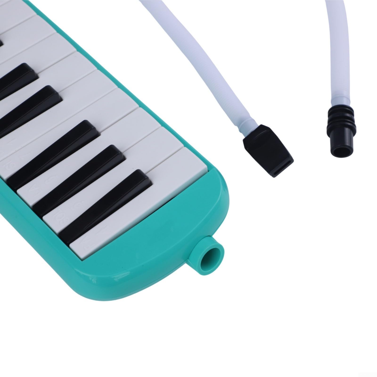 Melódica de 32 teclas, excelente opción para educación musical, tocar en solitario y actividades grupales (verde)
