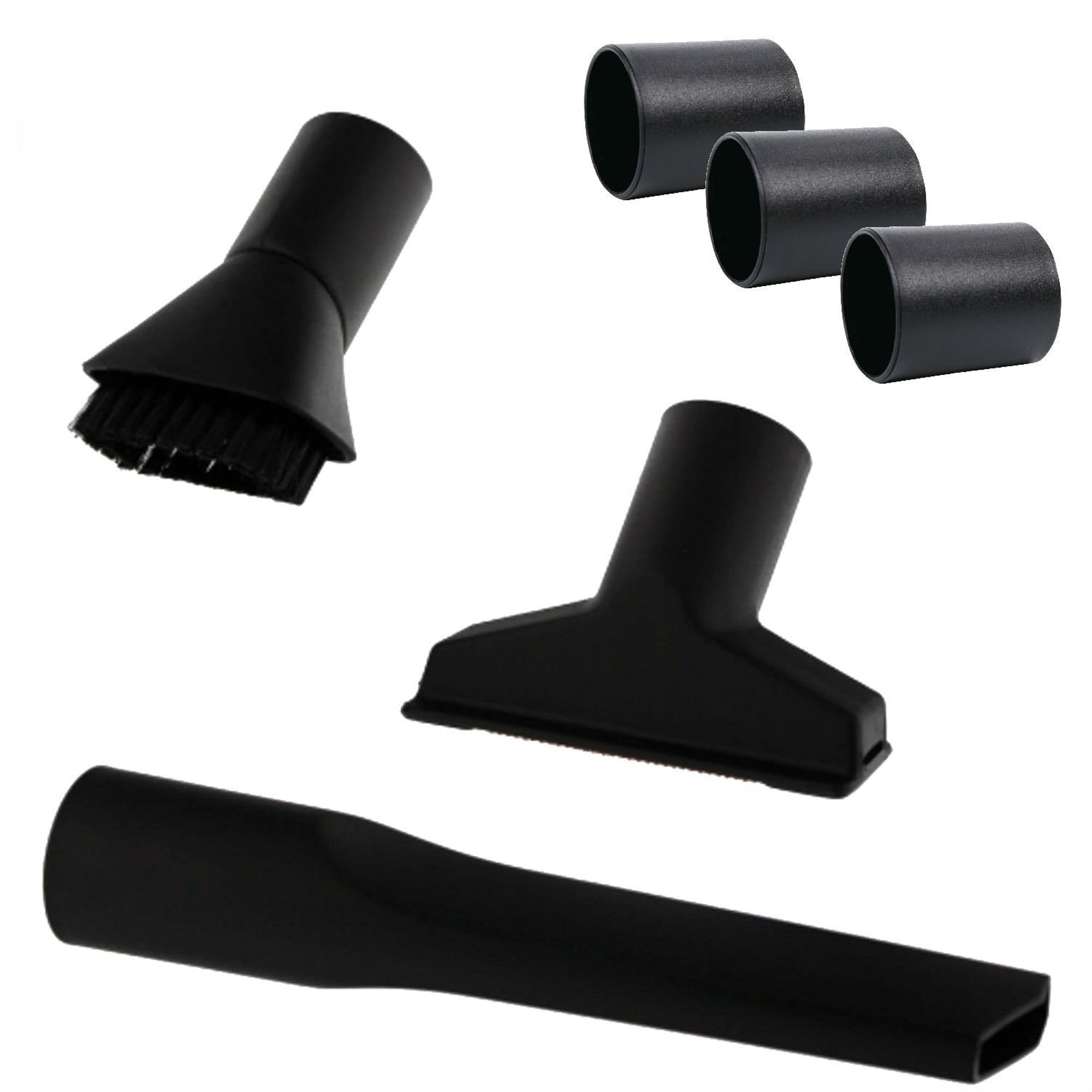 zestaw odkurzacza samochodowego, ciężarowego, nakładka + szczotka do czyszczenia kokpitu, ssawka szczelinowa, elastyczna dysza + pędzel do kurzu – 32 mm, 35 mm