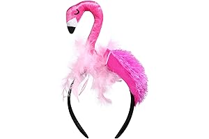 Hawaii Flamingo Headband: Festive Flamingo Flair for Tropical Celebrations