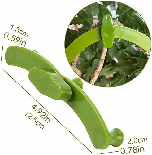 Miniatura 7 de Unyub Dobladora de plantas en ángulo ajustable, soporte de flexión de ramas de plantas, clips de entrenamiento de plantas, esparcidores de ramas