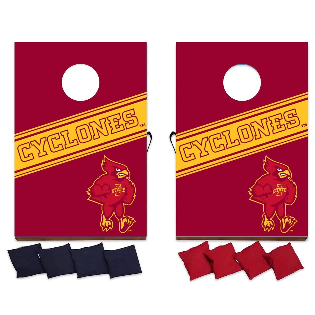 VictoryStore Gift Games - Iowa State University Cornhole Bag Toss Game (Design 5)