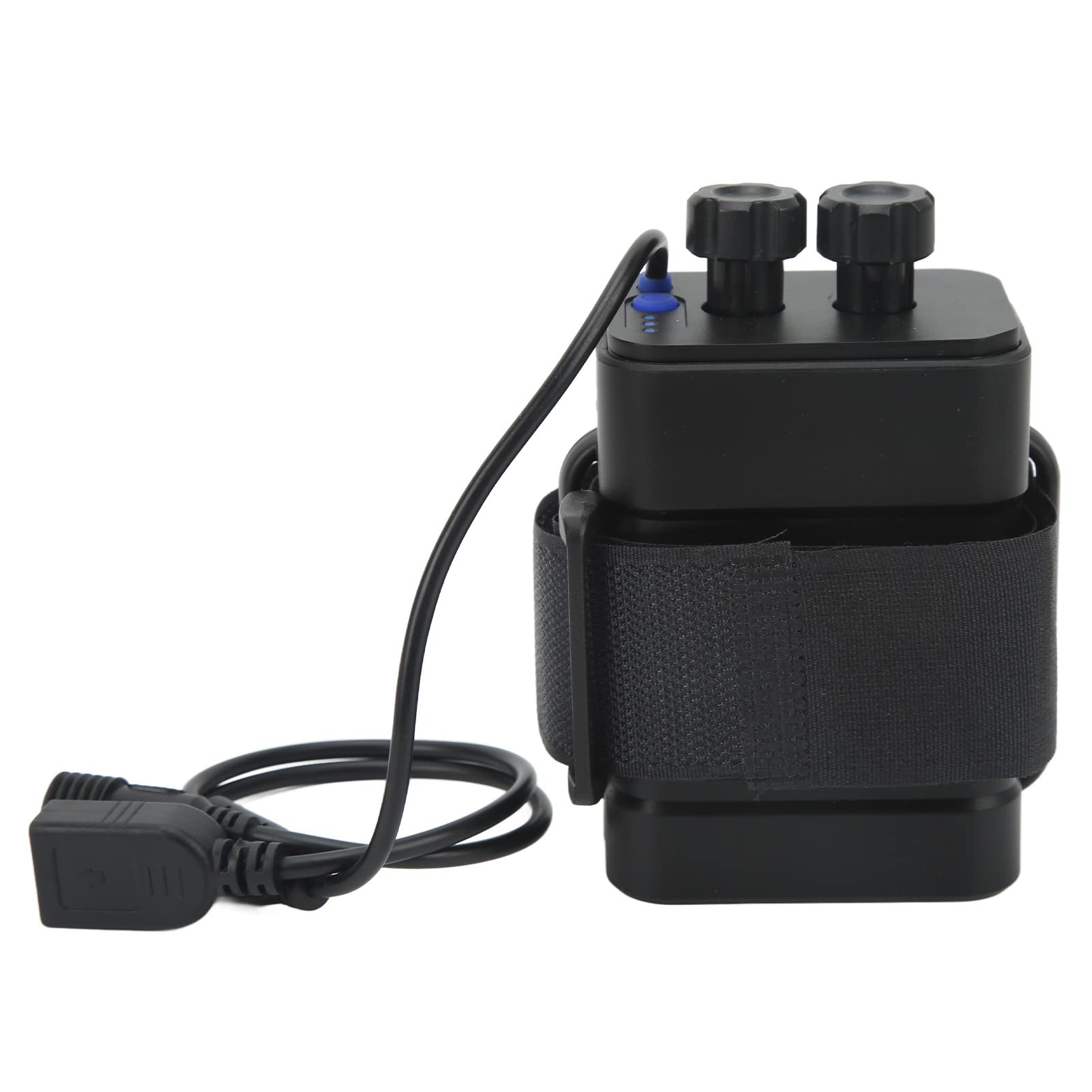 Fireproof Battery Storage Box Fireproof Waterproof Explosionproof Carrying Case Bag Hard Holder ABS Waterproof 12V for 6pcs Lithium Batteries USB DC Two Ports with Cable for