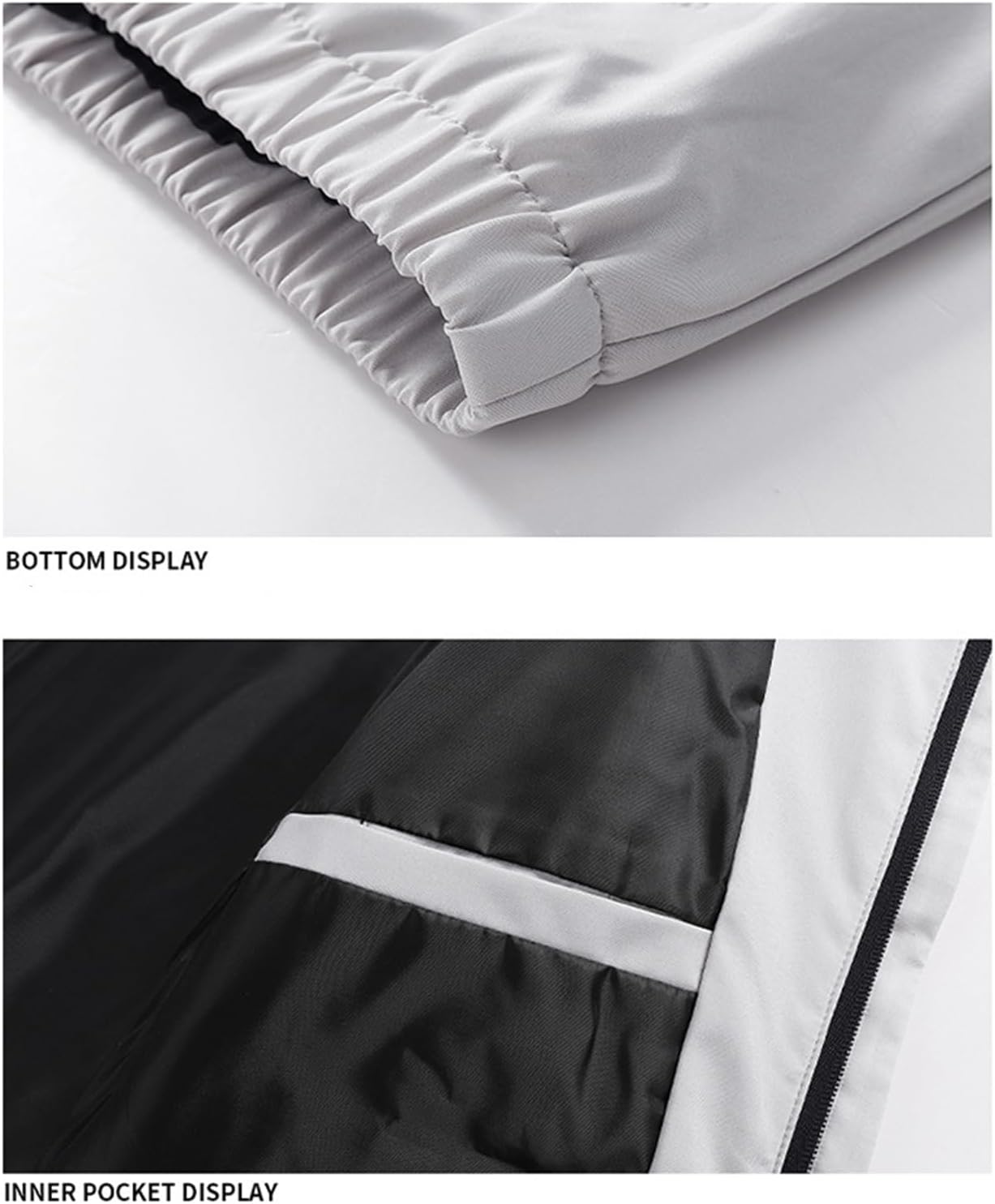 Custom Waterproof Jackets for Men Personalised Windbreaker Outdoor Softshell Multi Pockets Rain Coat with Detachable Hood