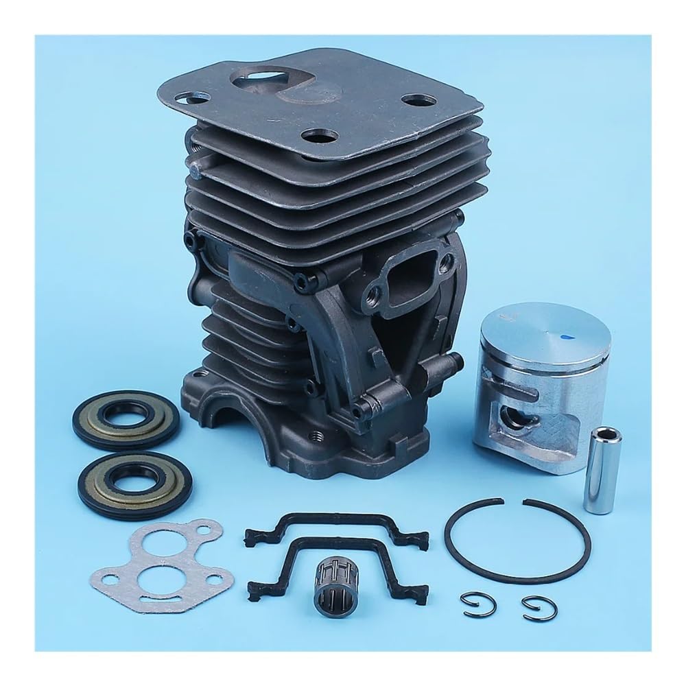 strony Zestaw uszczelek tłoka cylindra 44 mm do korby pasuje do piły łańcuchowej H 450 R 445 445e N części zamienne do łożysk igiełkowych platerowanych