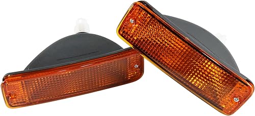 Miniatura 6 de YSHAP Luces direccionales delanteras izquierda y derecha compatibles con 1989-1995 To-yota Pickup 1990-1991 To-yota 4Runner lente de plástico para