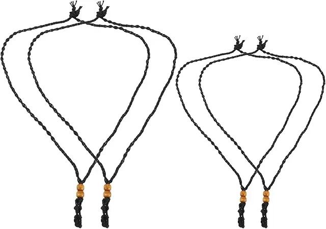CIMAXIC 4 st kristallhållarhalsband - Justerbart finess bur för stenar
