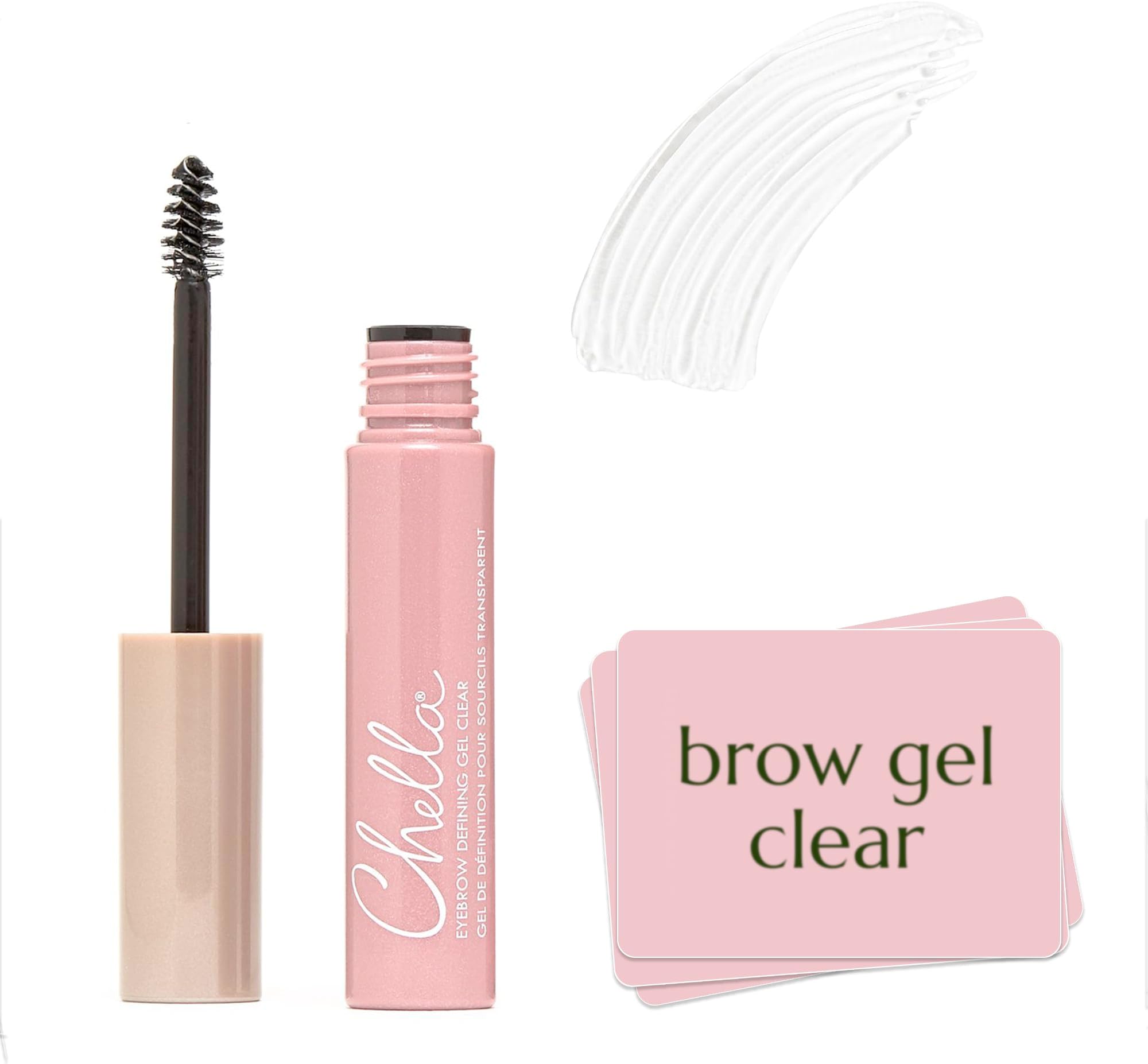 Eyebrow Gel, Defining Clear Eyebrow Gel - Lightweight Formula for Natural, Long Lasting Makeup - Vegan, Cruelty Free, Paraben Free, Gluten Free