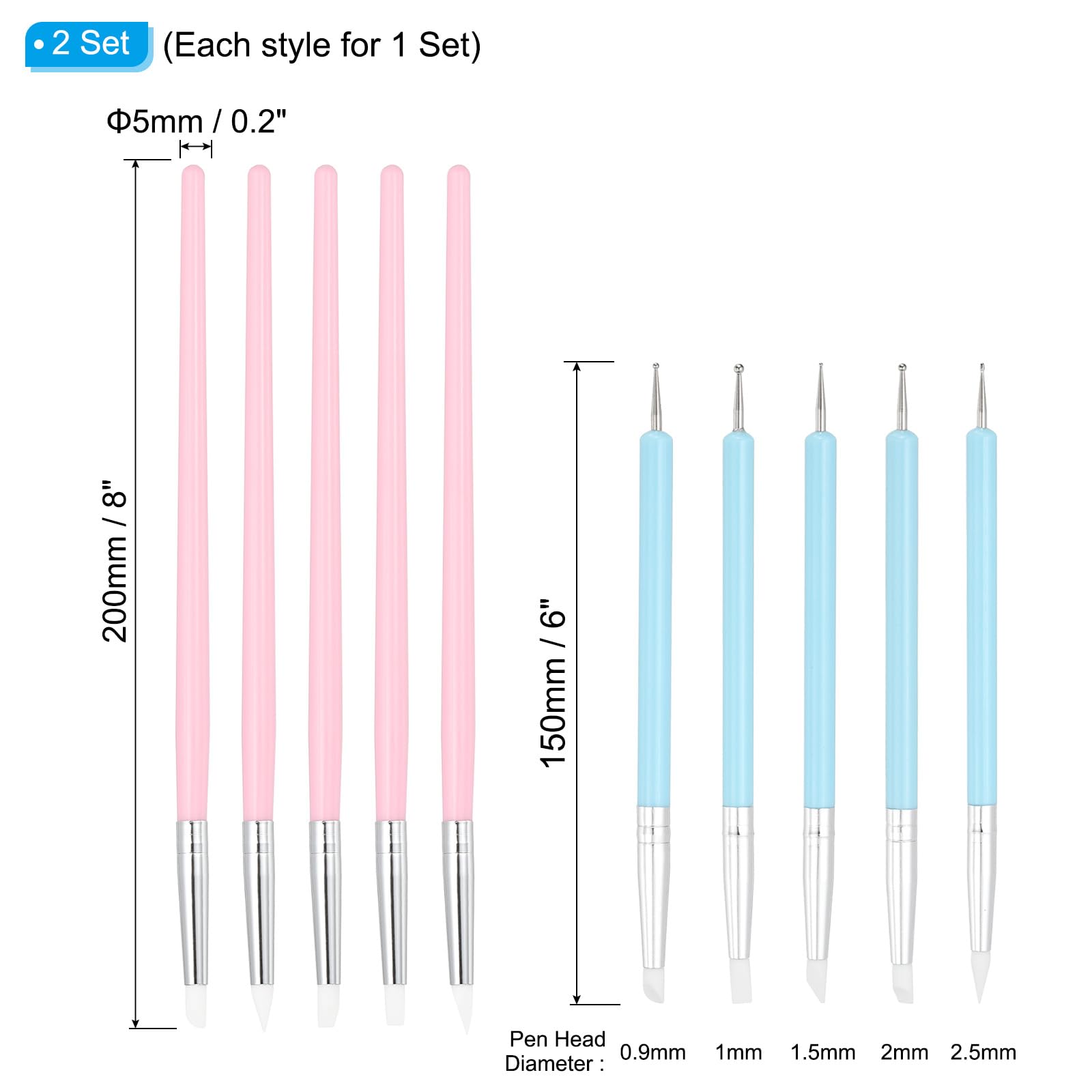 PATIKIL Silicone Clay Sculpting Tool - Image 2