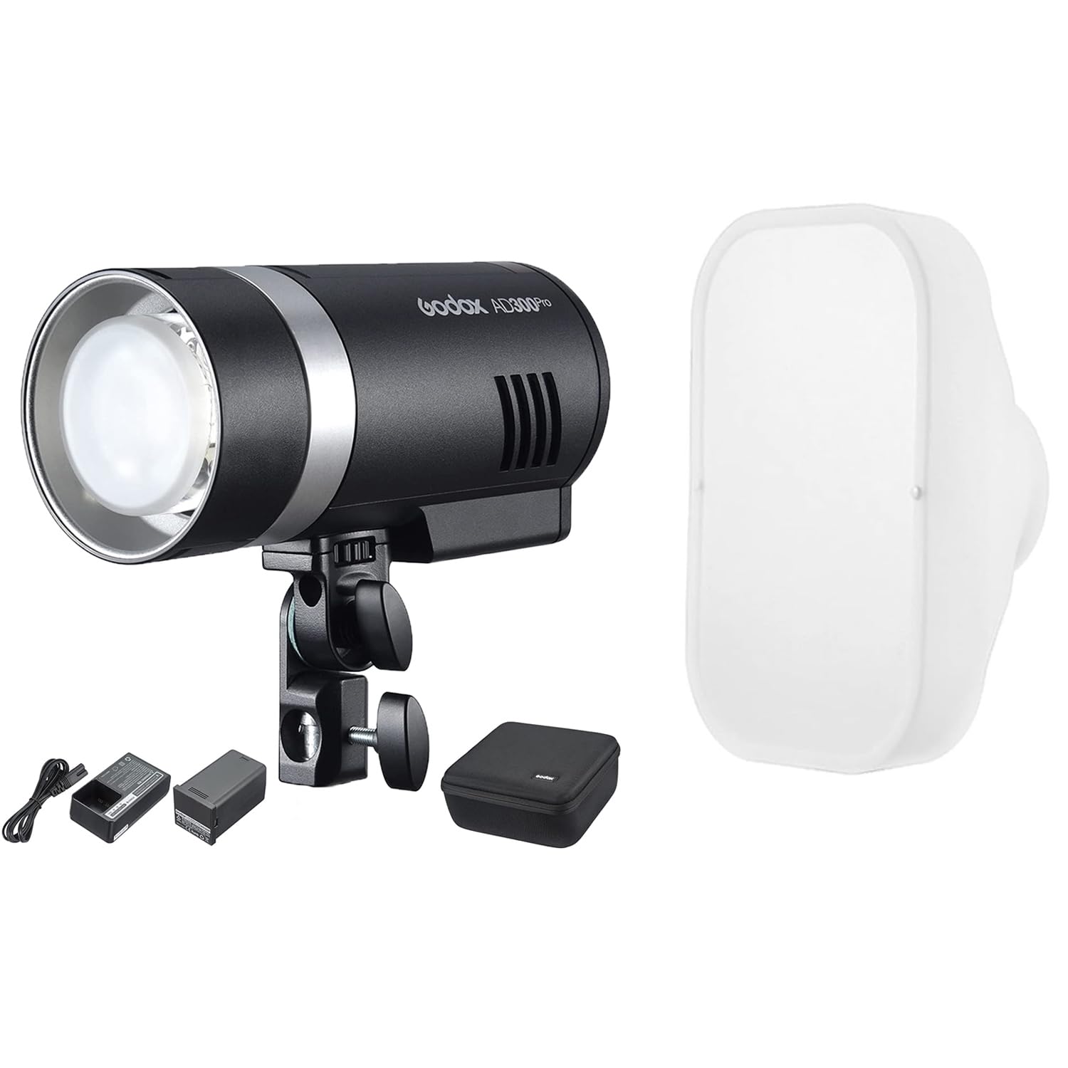 Godox AD300Pro Outdoor Flash Strobe with Godox ML-CS1625 Soft Tent