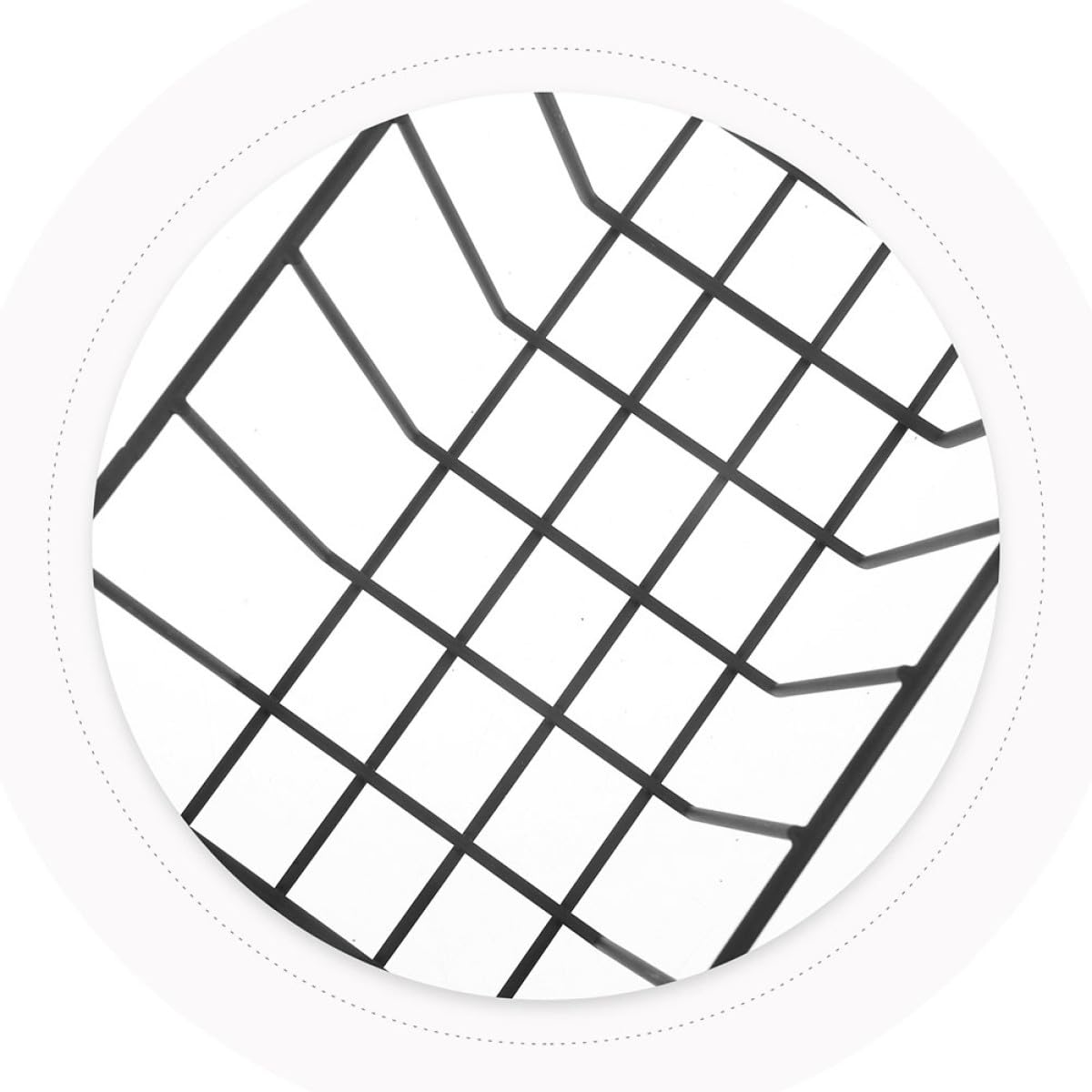 Mangeoire à Foin pour Lapin, Panier en Fer Noir, Lot de 5