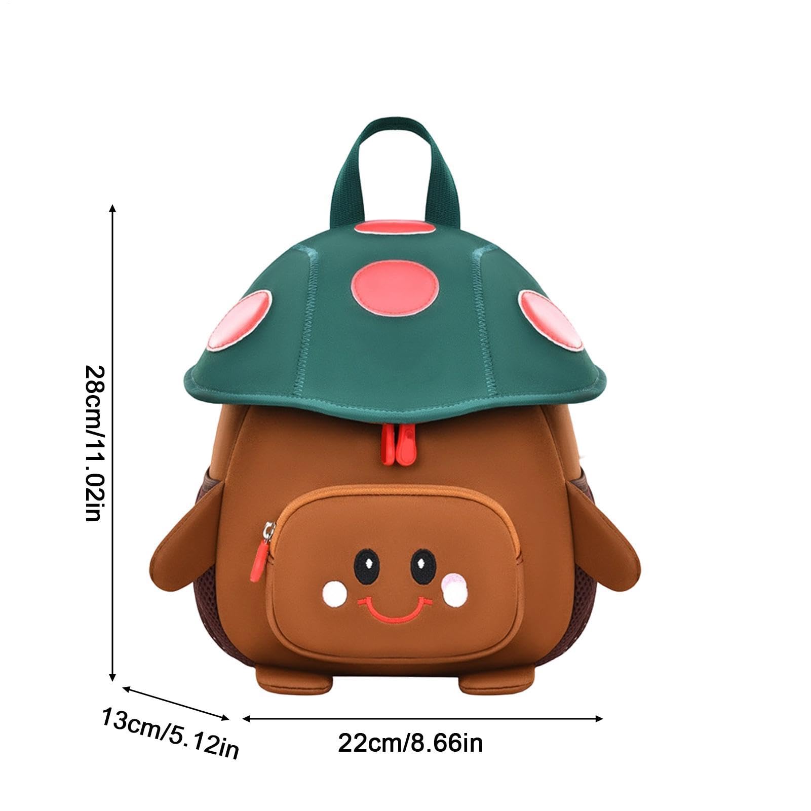 Fantazyjny plecak Mini Tornister W Kształcie Grzyba Z Kreskówki