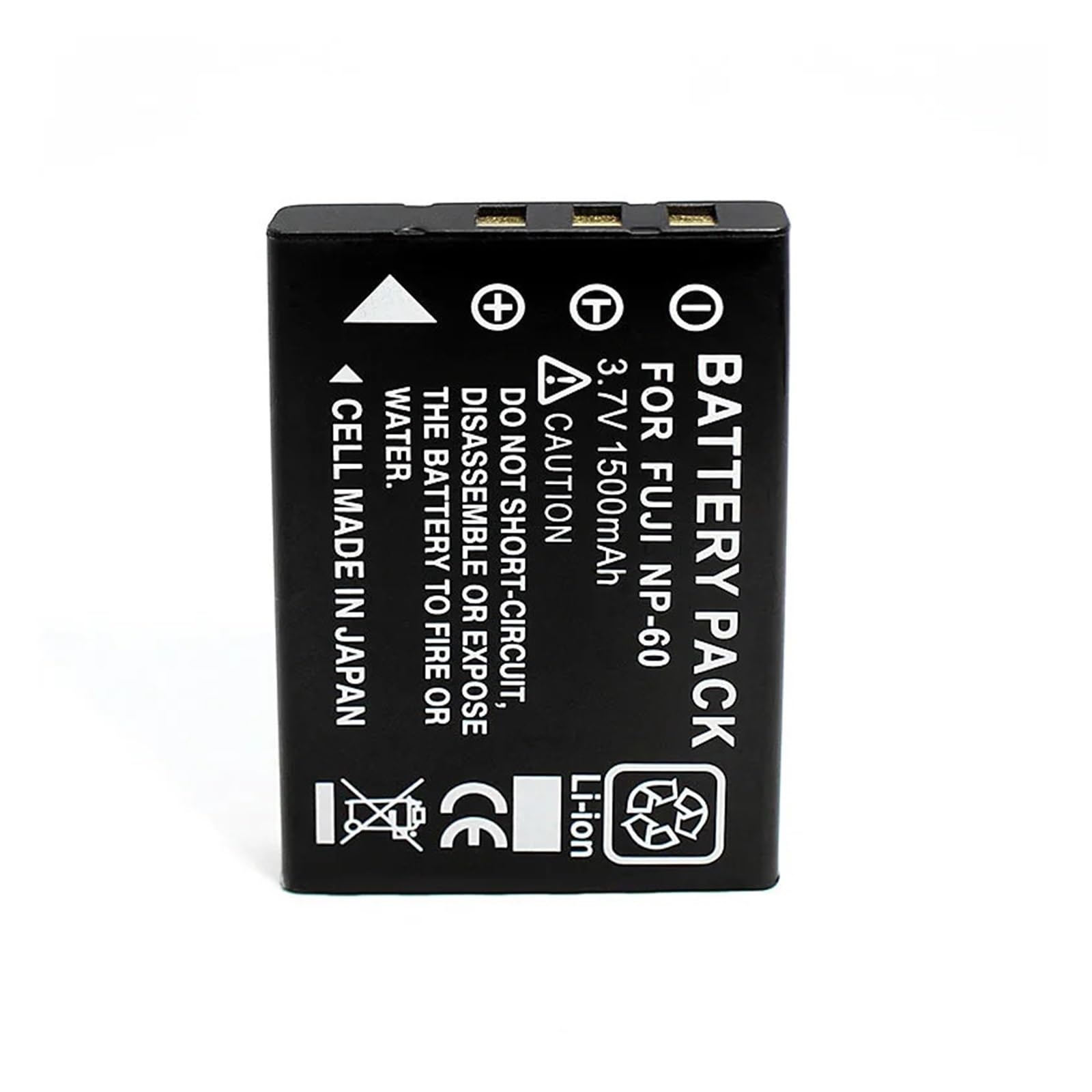 Applicable à la batterie NP-60 NP60 batterie au lithium batterie d'appareil photo numérique 3.7 V 1500 MAH(1PCS Good quality)