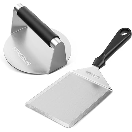 FANGSUN Smashed Burger Press Kit: Elevate Your Burger-Making Experience