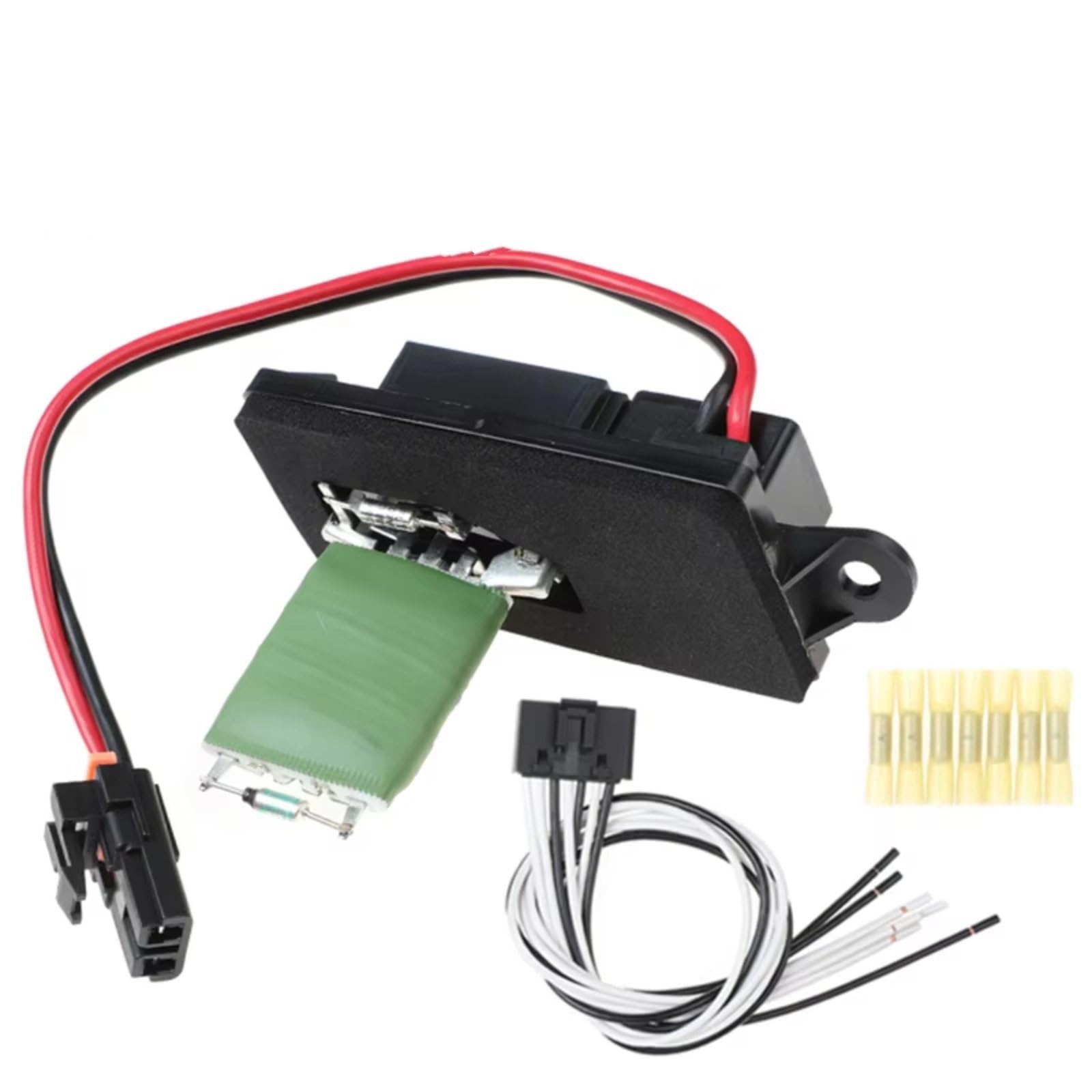 Widerstand Innenraumlüfter Kompatibel Mit Chevrolet Für Silverado 1500 2003–2006 Für 2500 2003–2004 Für 2500 HD 2003–2006 A/C-Heizungsgebläsemotor-Lüfterwiderstand