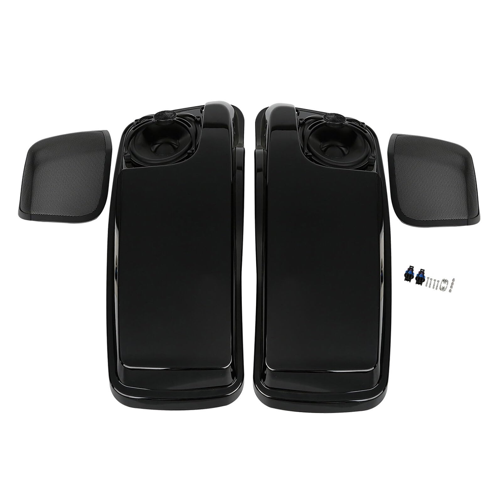 Amazon | TCT-MOTORPARTS 5 x 7 スピーカー サドルバッグ蓋 Harley