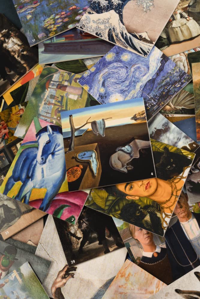 Das Kunst-Memo | The Art Matching Game: Die 36 berühmtesten Werke der Malerei | The 36 most famous Paintings