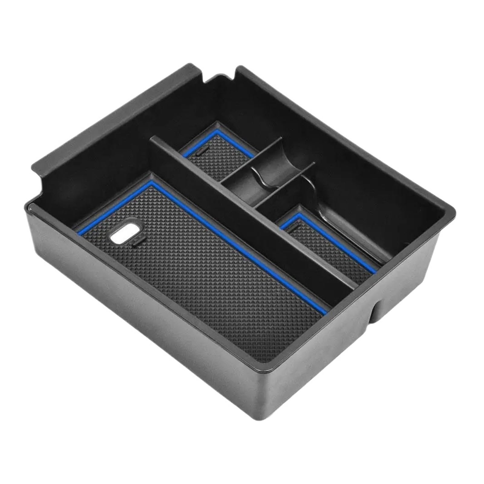 EVEKHAHHRB Console Storage Box Container For Hyundai For Tucson 2022 Center Console Organizer Tray Car Central Armrest ABS Secondary Storage Box Armrest Storage Box(2)