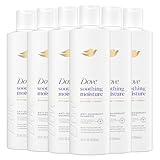 Dove Damage Therapy Derma Shampoo Soothing Moisture Pack of 6 for Flaky Scalp with Pyrithione Zinc and Almond Oil 12 Fl Oz