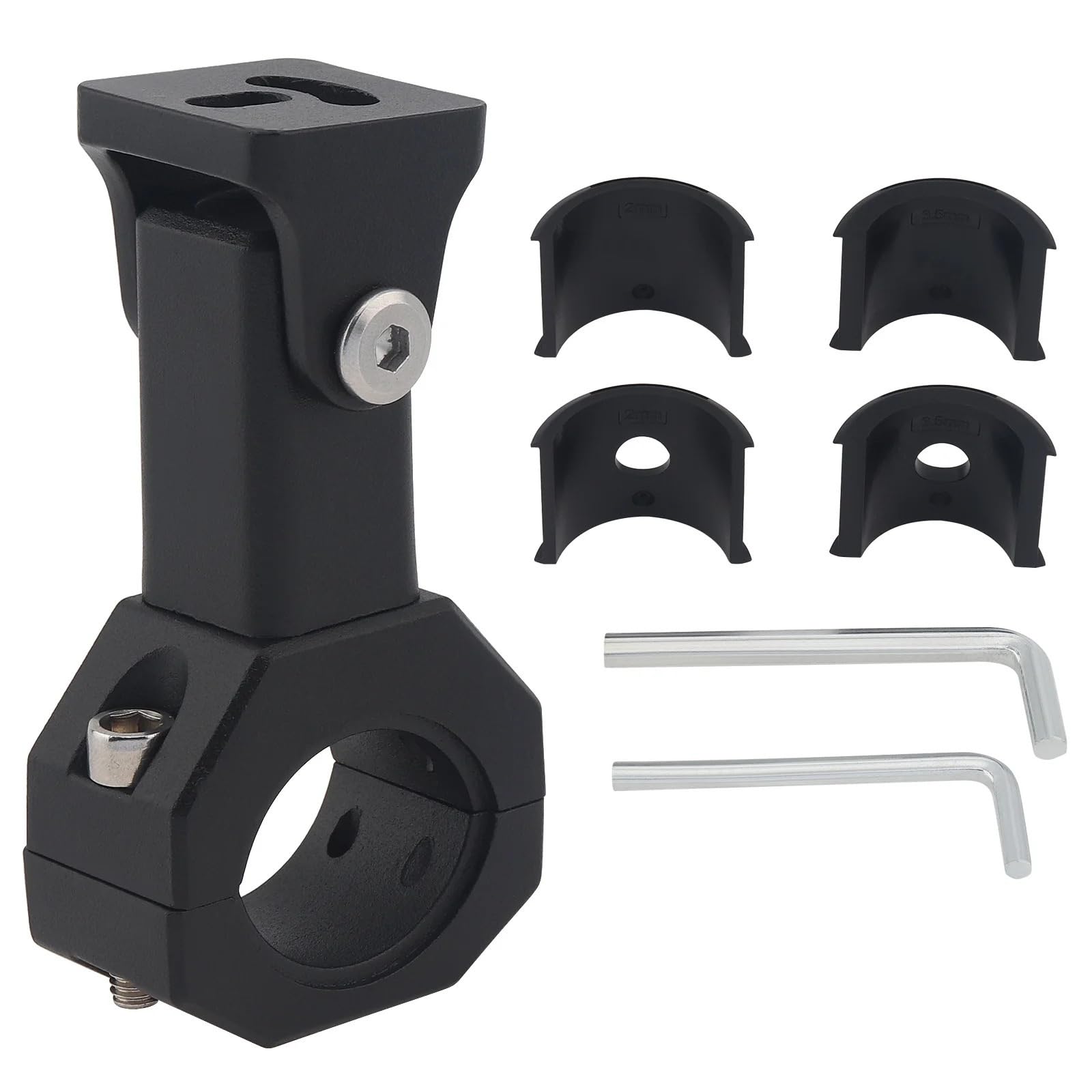 Headlight Repair Kit Bracket Aluminum Alloy Motorcycle Auxiliary Lights Bracket 360 Horizontal Bull Bar Fog Mount Clamp