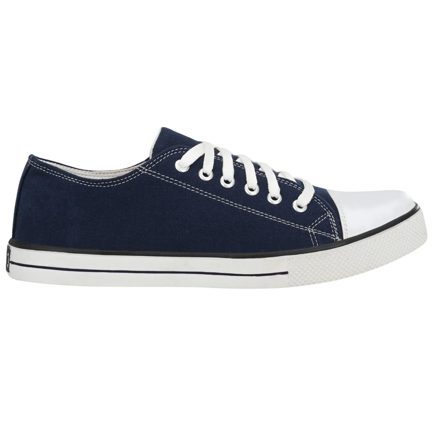 Neakser Mens Canvas Comfortable & Lightweight Lace-Up Sneaker (Blue,9 UK) (NAVY71) (B0CX1W18SW) Amazon Price History, Amazon Price Tracker