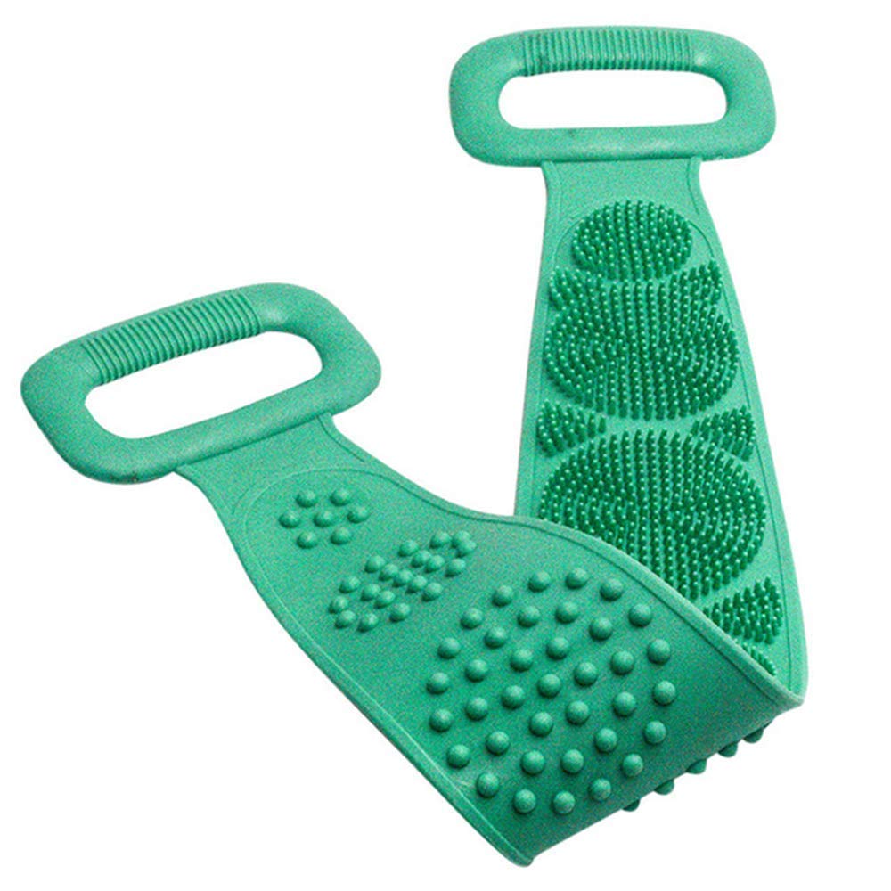 Silicone Body Scrubber Exfoliating Loofah Bath Body Brush with Soft Tips Silicone Shower Scrubber for Back and Body Deep Cleaning Body Sponge for Bathing for Men and Women-image-47
