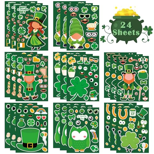 OHOME St Patricks Day Stickers - St Patricks Day Accessories