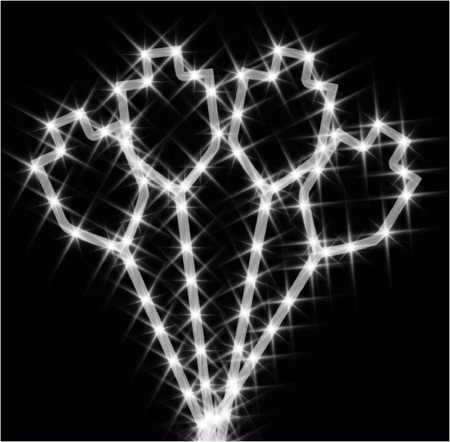 Hanukkah Dreidel 4 Outdoor Standing Lights Decoration for Chanukah