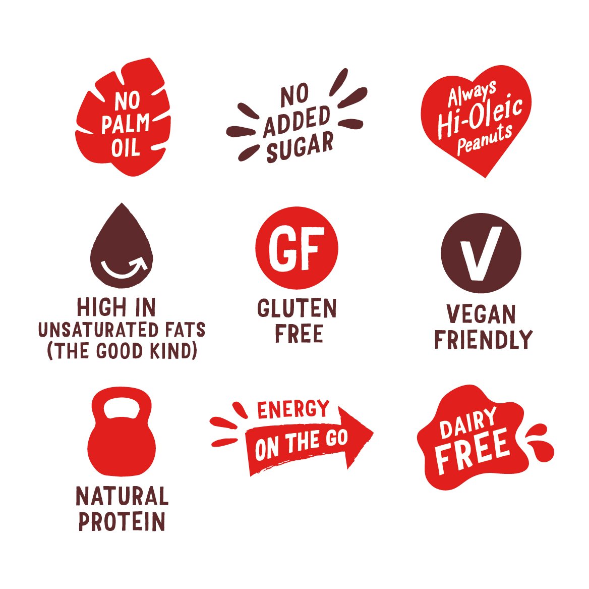 Pip & Nut Smooth Peanut Butter Squeeze Packs 20 x 30g Absolutely No