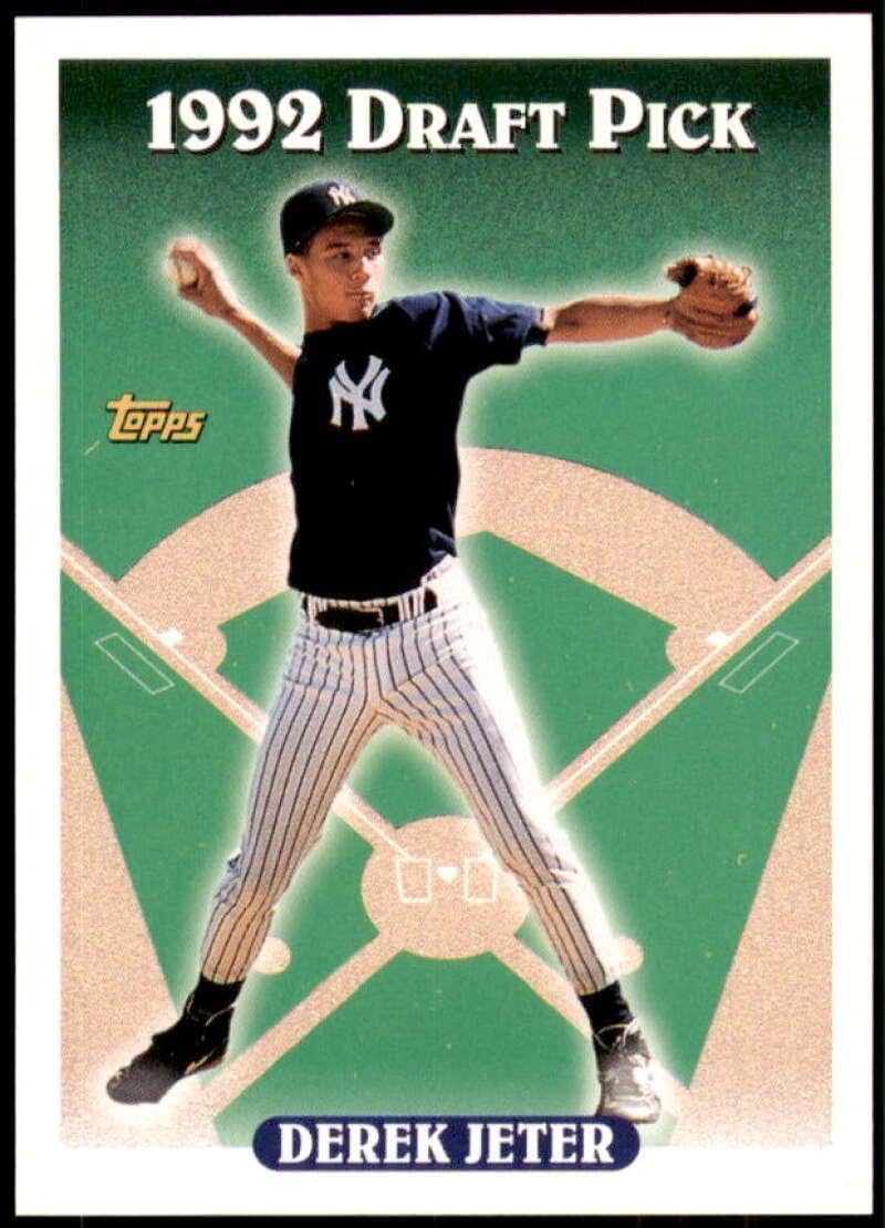 Derek Jeter Rookie Card 1993 Topps #98 from vending box - Baseball Slabbed Rookie Cards