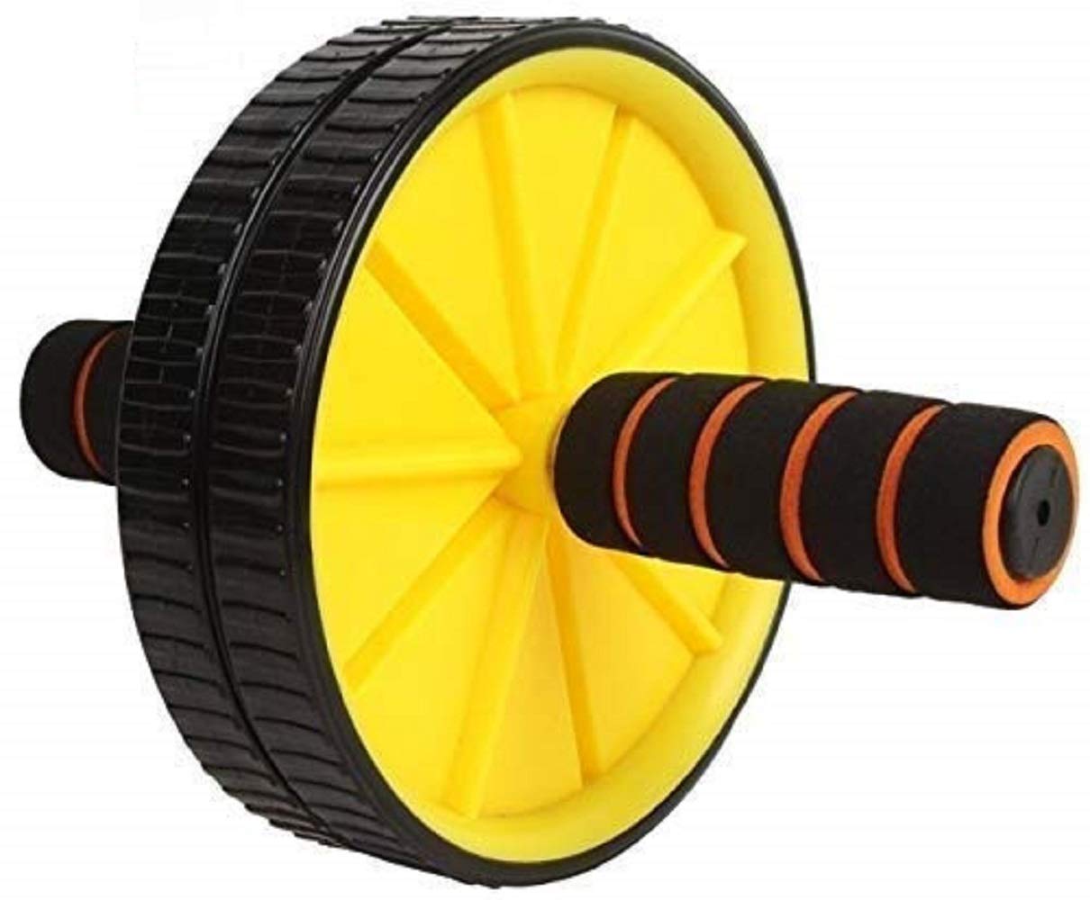 Fiable Ab Wheel Roller with Free Knee Mat and Anti-Slip Handles and Storage Box Perfect Abdominal Core Carver Fitness Workout for Abs Exercise and Strengthen Your Abs and Core