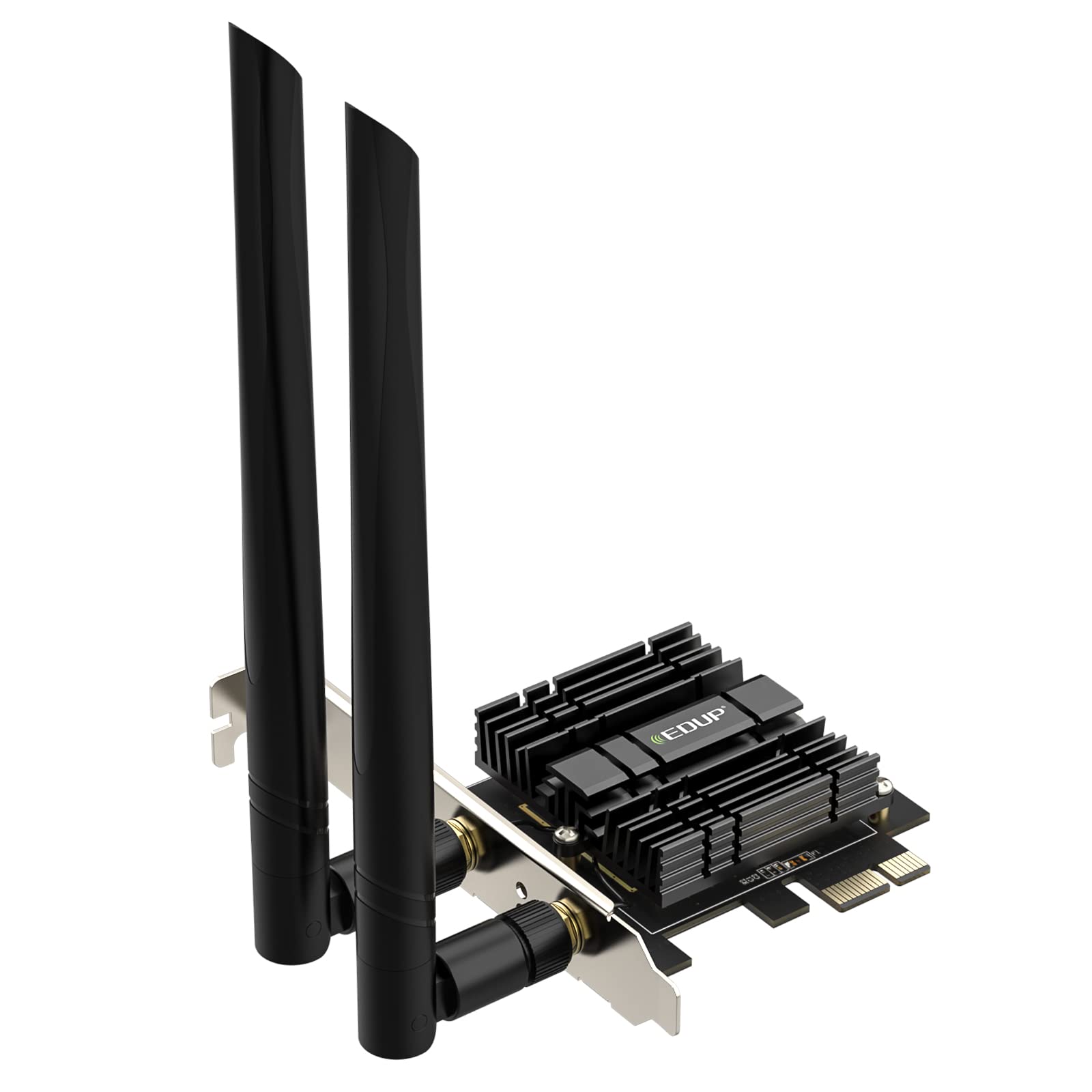 AC1300 Mbps PCIe WiFi Card Bluetooth 4.2 Heat Sink Dual Band