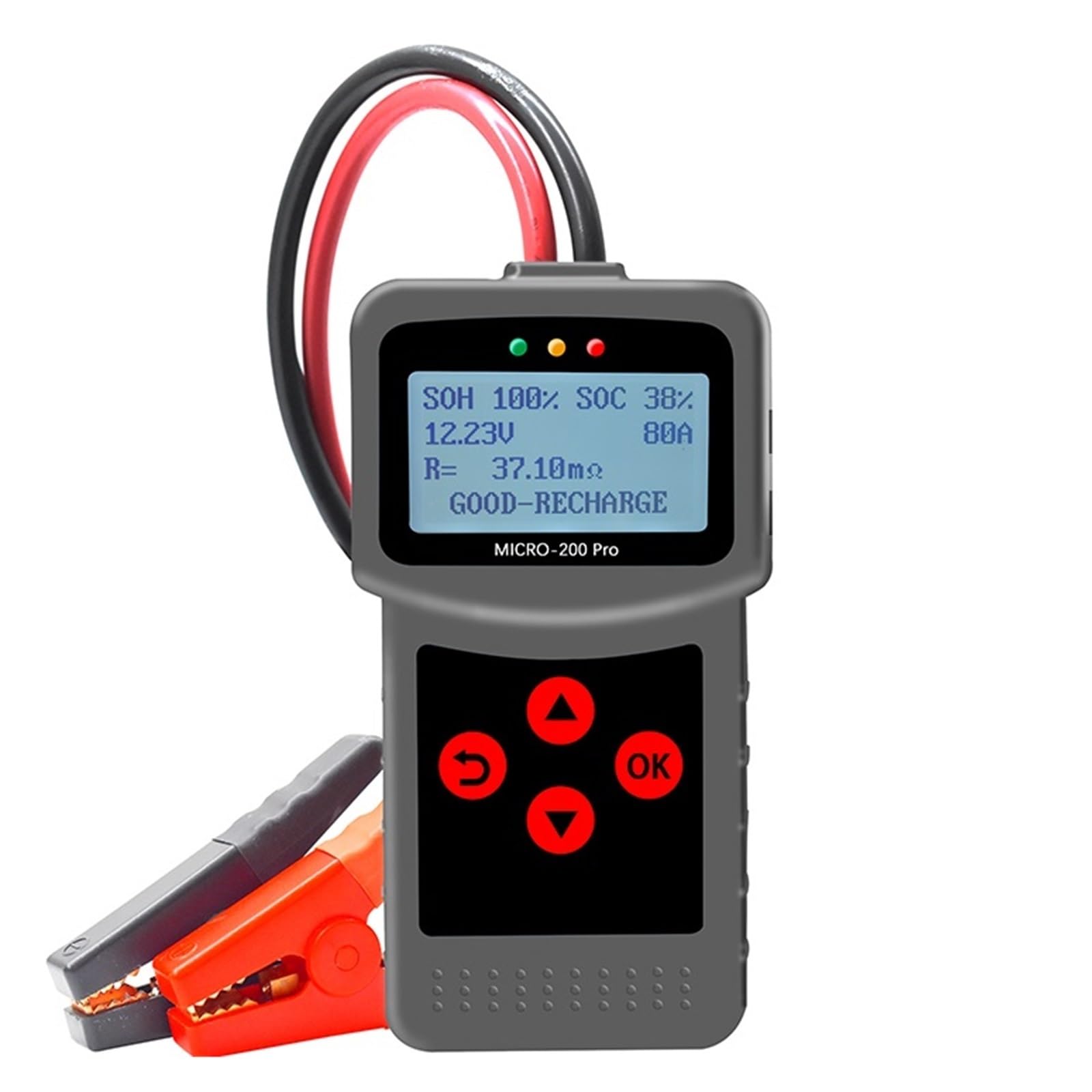 Tester Pojemności Akumulatora 12 V Tester Akumulatora Samochodowego Do Warsztatu Garażowego Narzędzia Samochodowe Mechaniczne