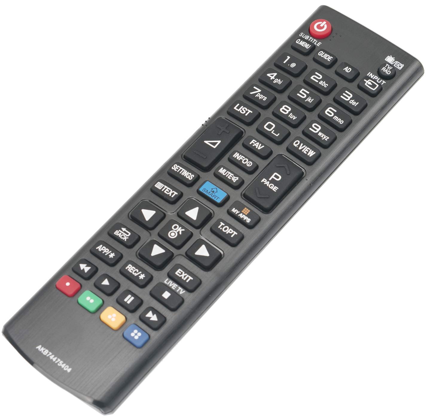 ALLIMITY Telecomando Sostitutivo Per LG TV – Modello AKB74455403 – Compatibile Con 22LE3320, 26LV2500, 32LH4900, 39LB650V, 42LB650V E Molti Altri - 2